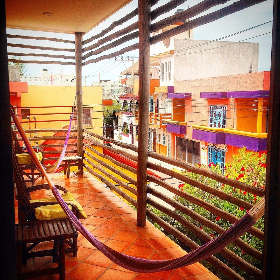 View from the terrace.