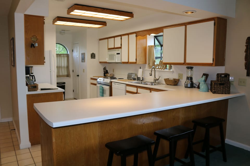 We have a fully equipped Kitchen.