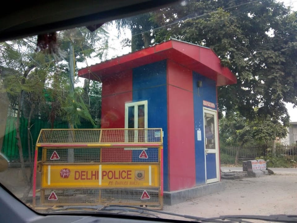 police post 700 meters: Feel Secure