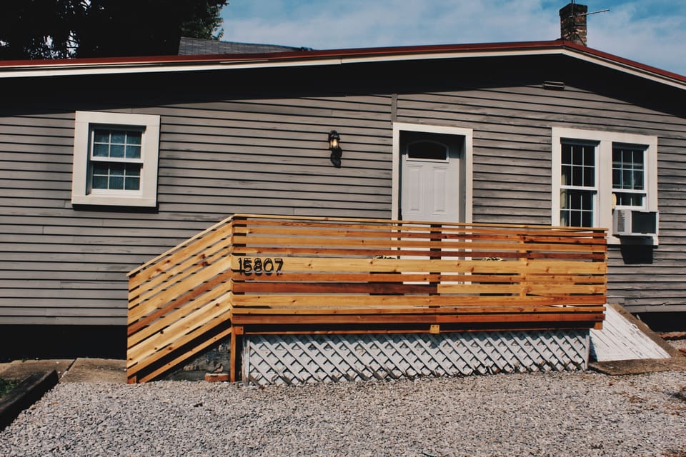 Back of the House and Main Entrance