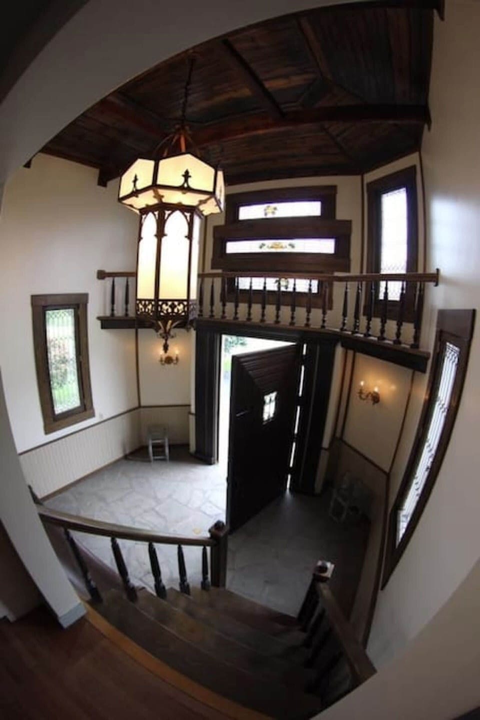 Main Entrance into Turret Room / Foyer