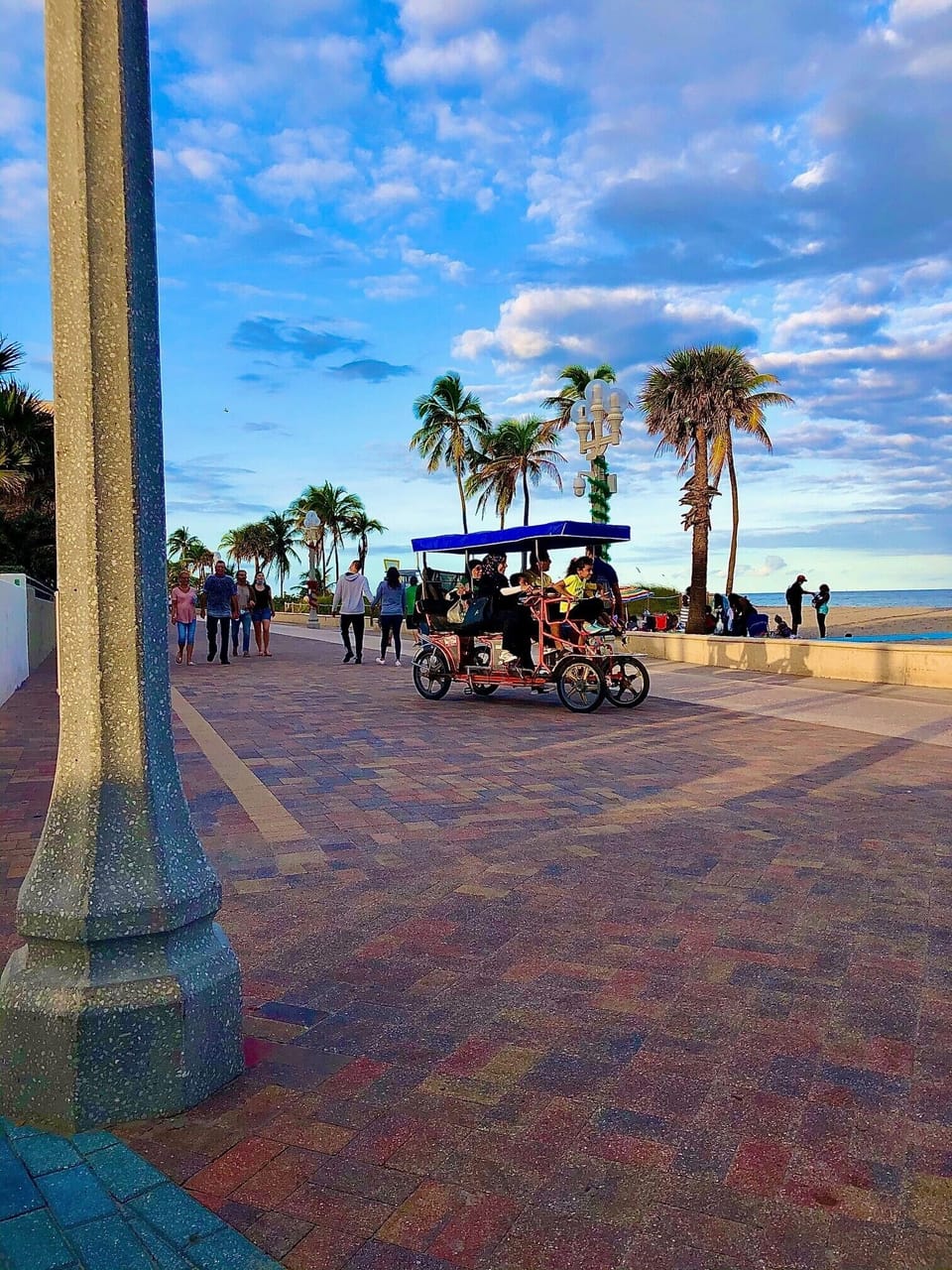 Boardwalk goes for 5 miles - 2 miles north and 3 miles south past Margaritaville