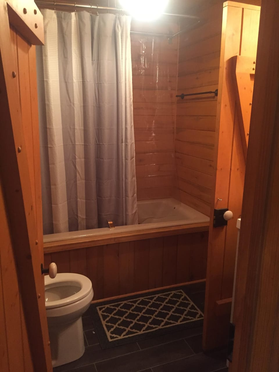 Downstairs Bathroom
Shower with Tub
