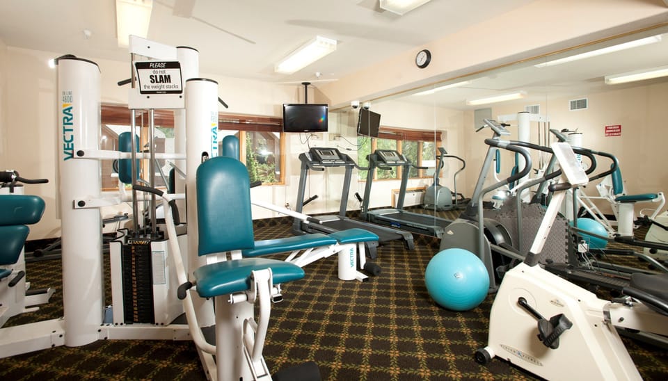 Don't forget to check out the fitness suite!
