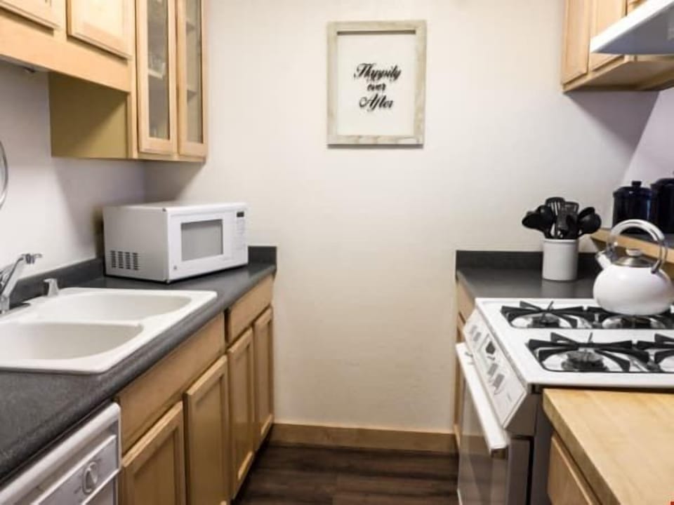 Prepare meals in the comfort of your very own fully-equipped kitchen.