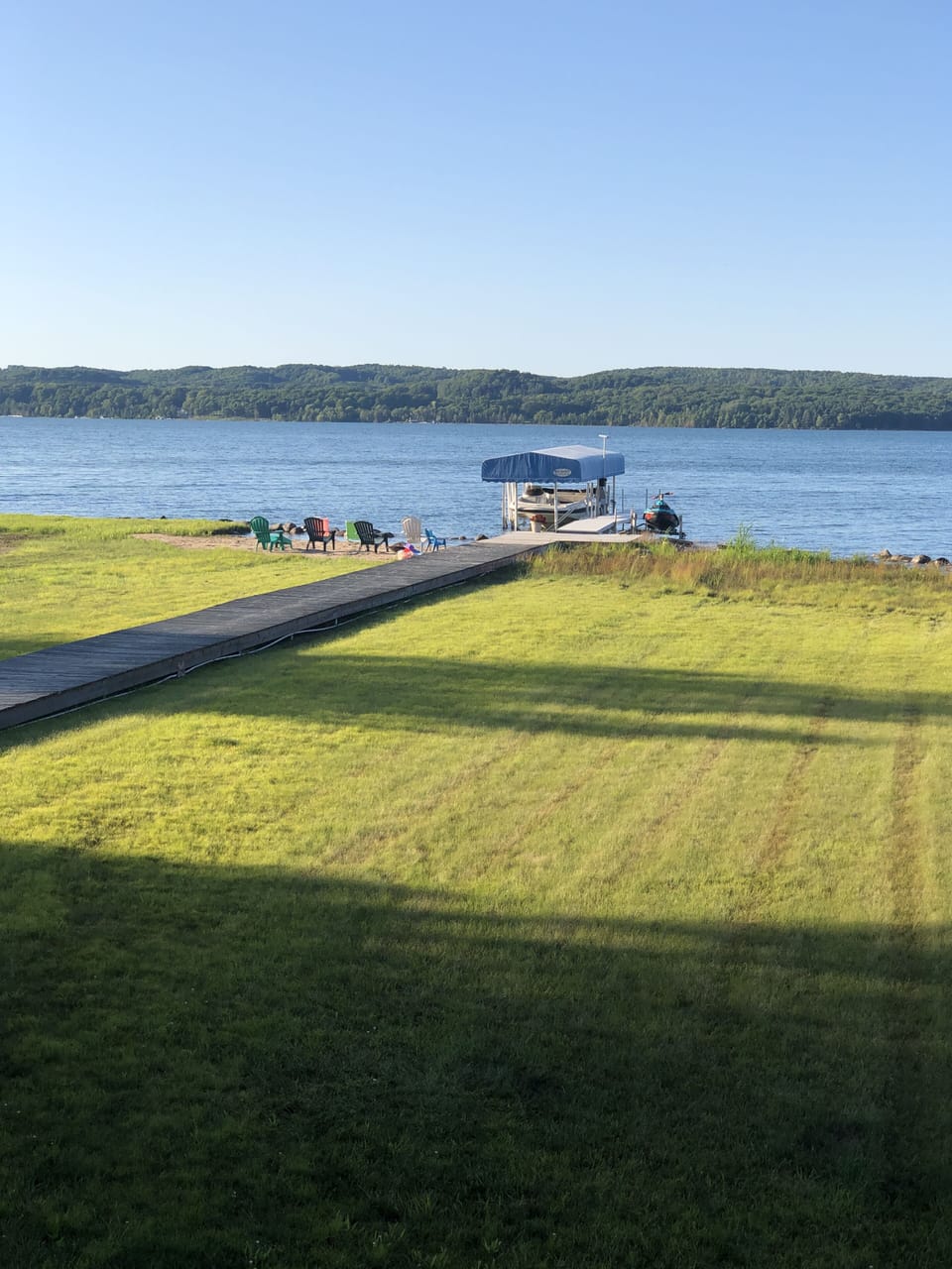 View from deck 
