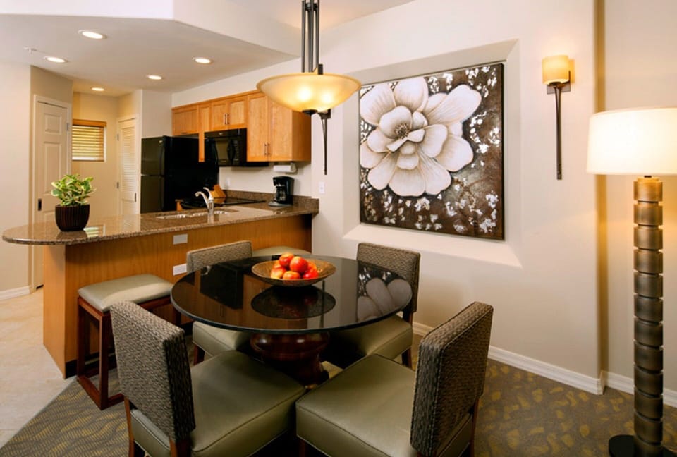 Dining Area & Kitchen on Premium side only (Furnishings may vary)