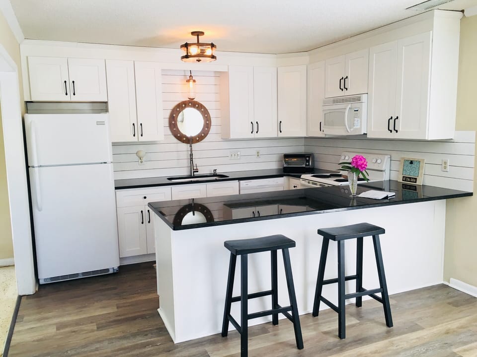equipped kitchen