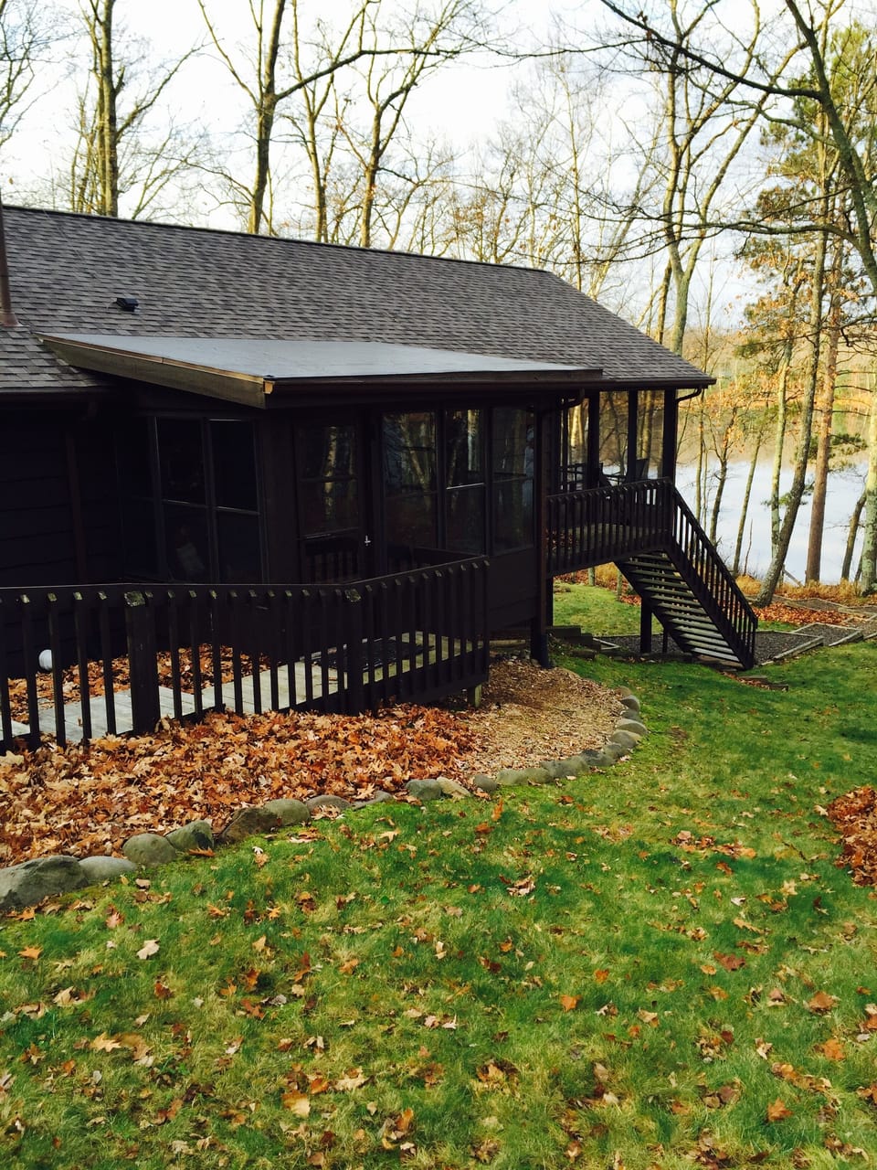 Porch entrance 