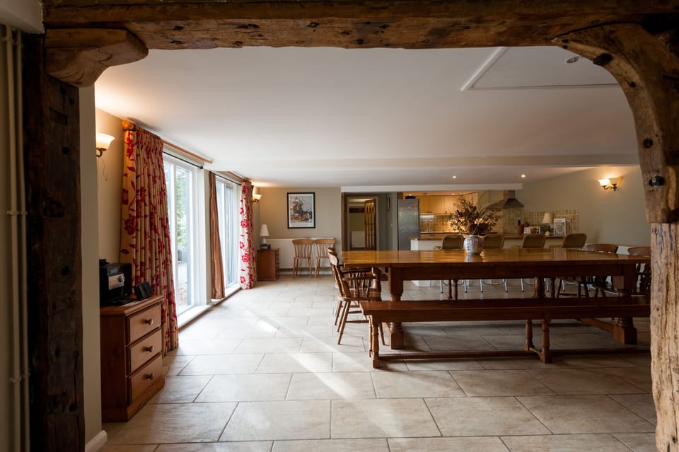 Open plan social space