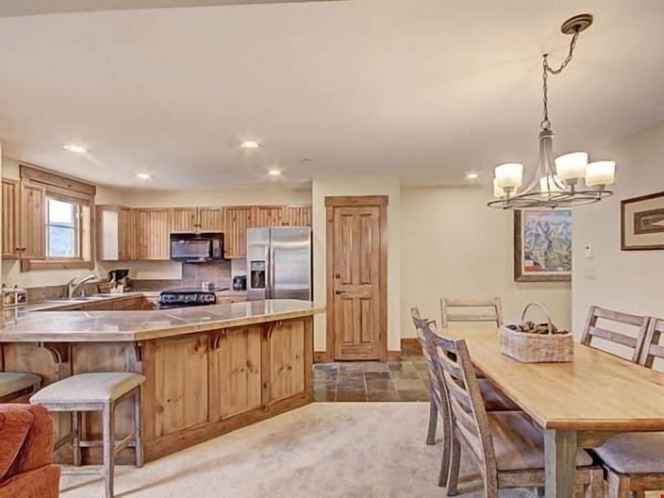 Entertain and enjoy meals together at the dining room table.