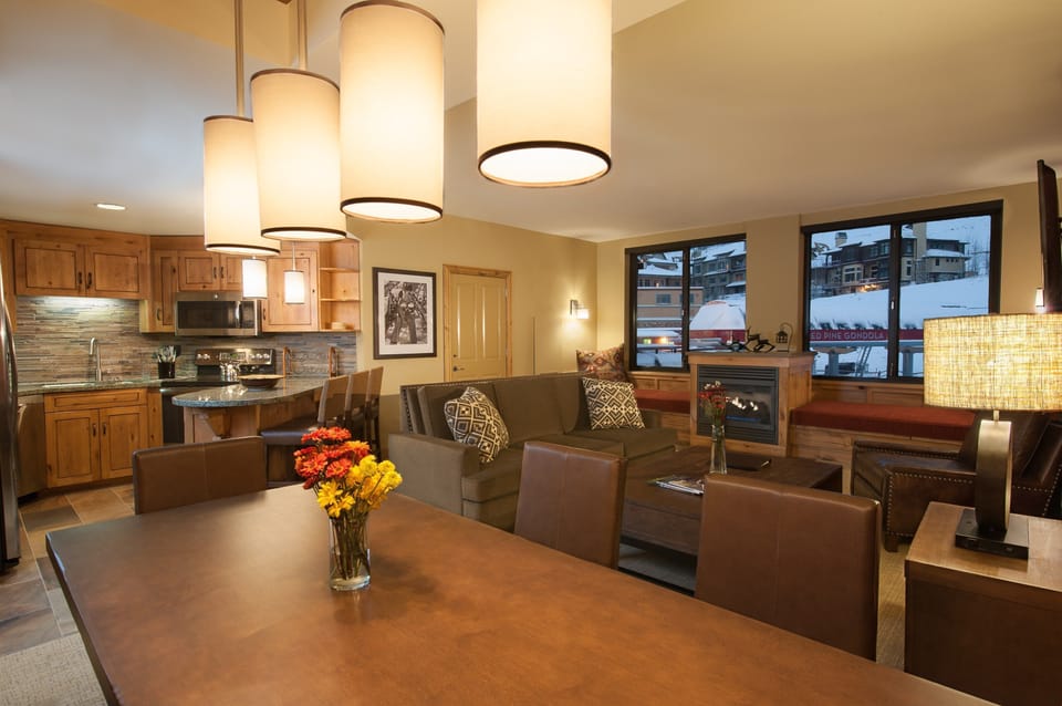 Enjoy the open-concept living area.