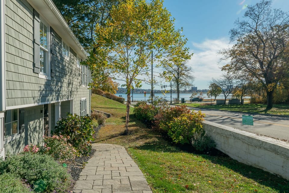 Entry path from reserved parking