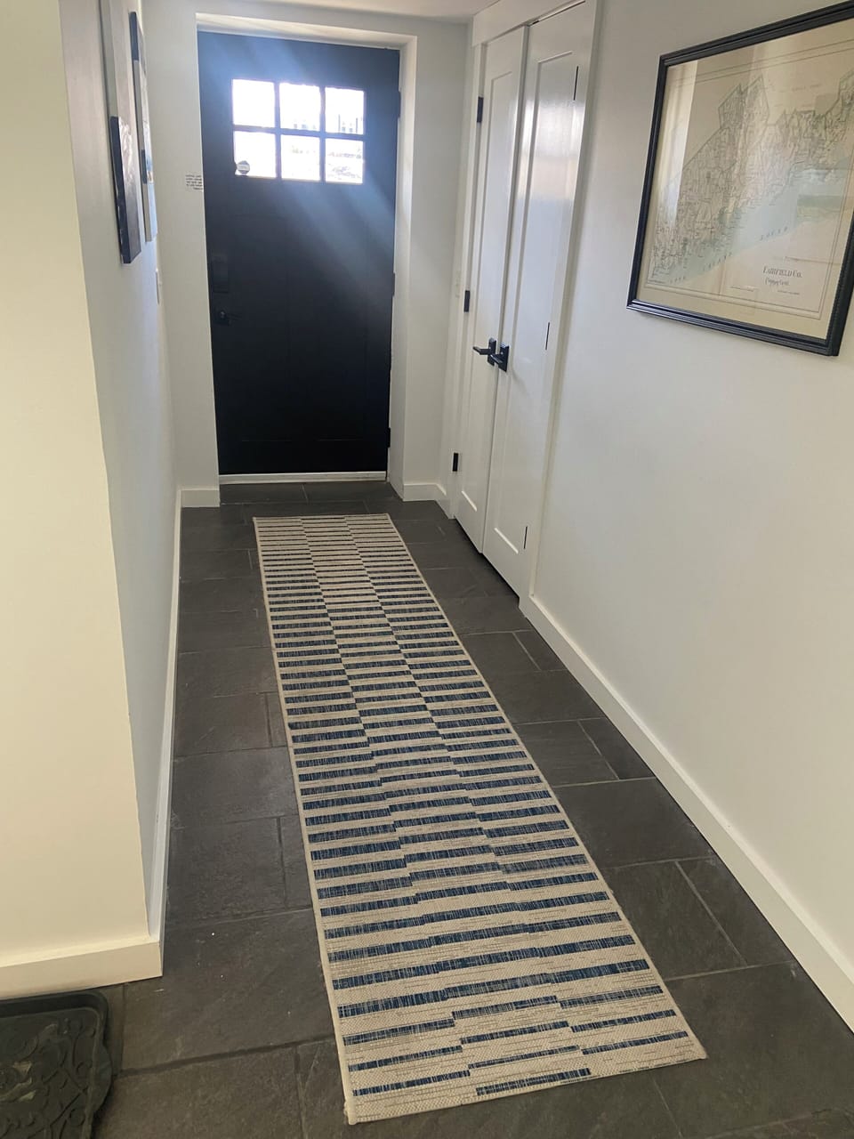 Separate Entrance with key code lock.