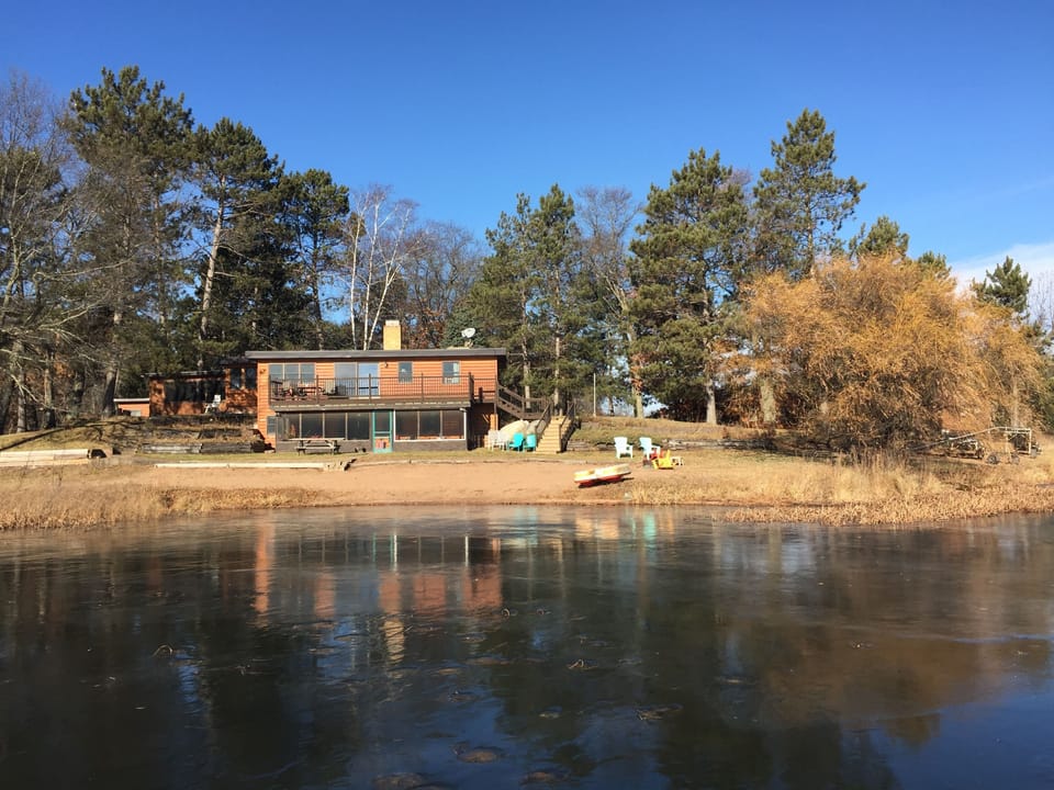 Entire shared property from lake