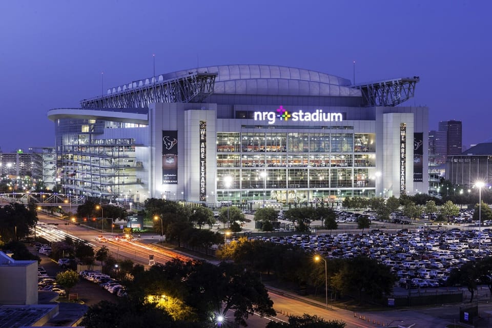 Three miles to NRG Stadium, home of the 2017 Superbowl!