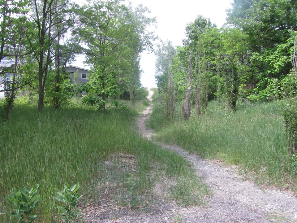 Dune path to the beach just steps from the house