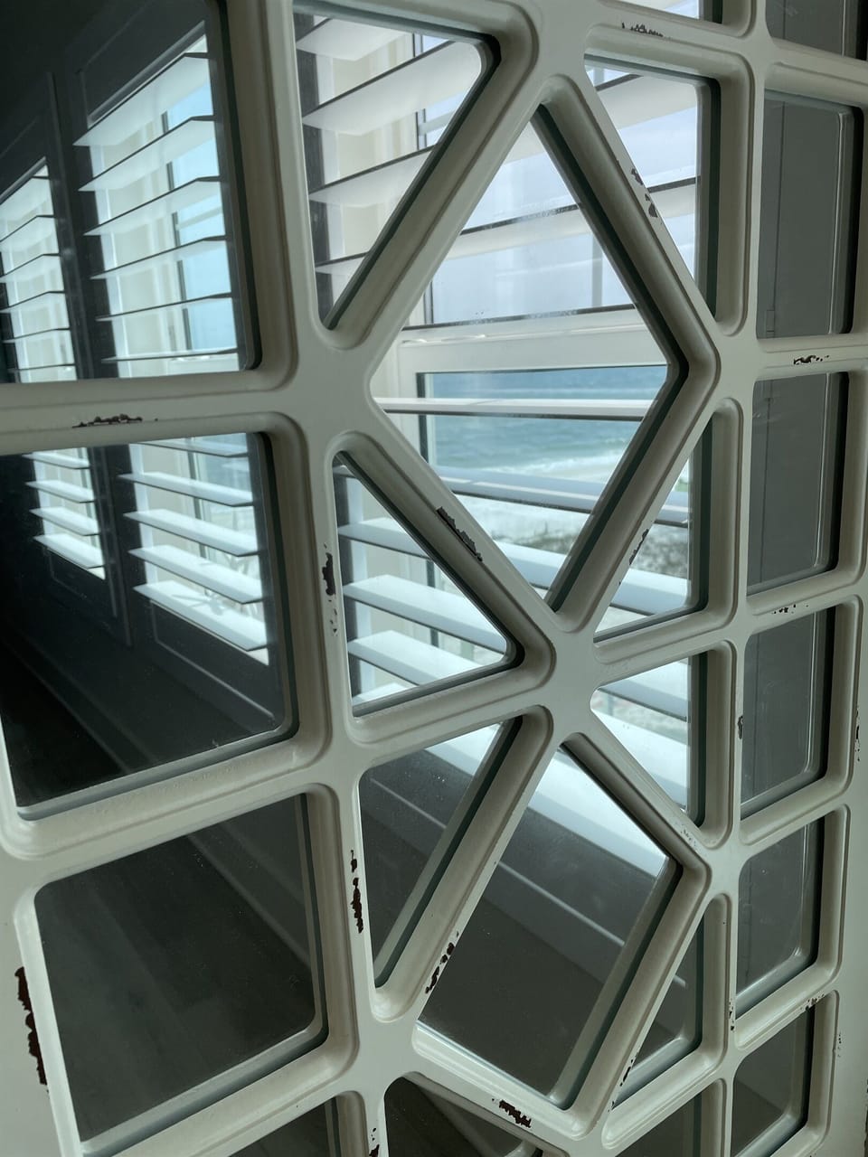 Even our mirrors reflect the water!