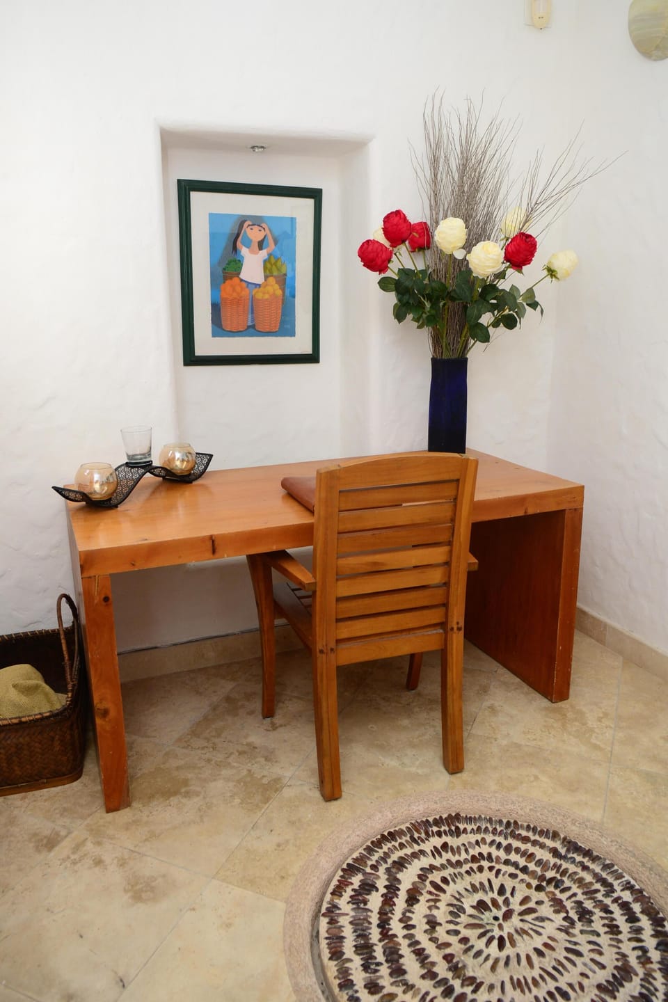 Entrance desk