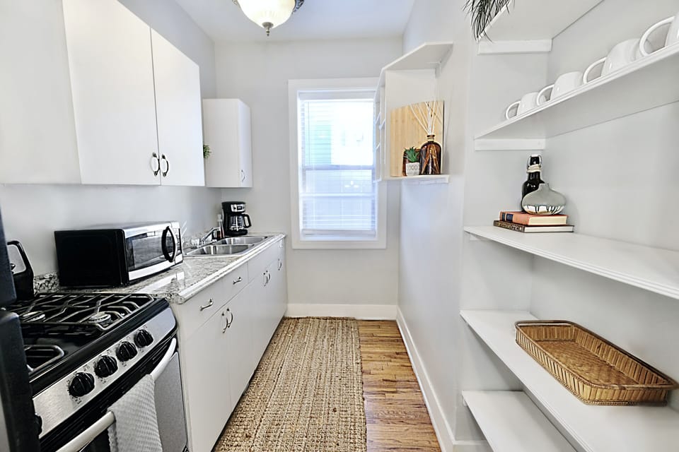Stocked Kitchen. 