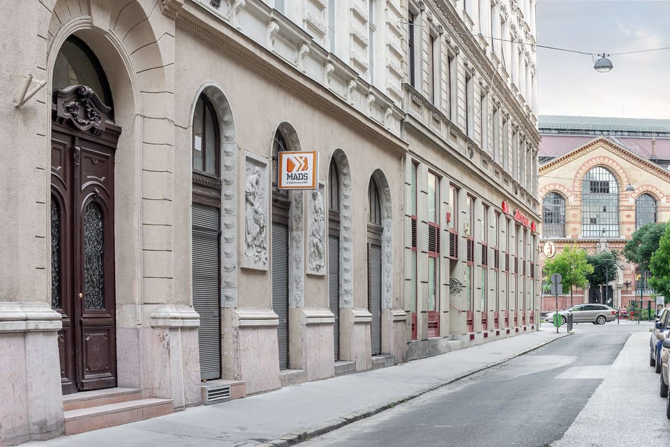 The facade with the view of the famous Great Market Hall