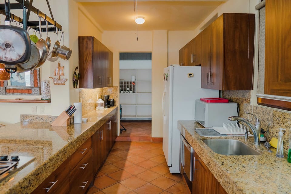 Kitchen and storage room