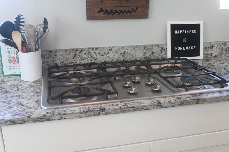 5 burner gas stove