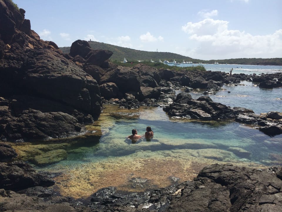 Take a water taxi to Culebrita