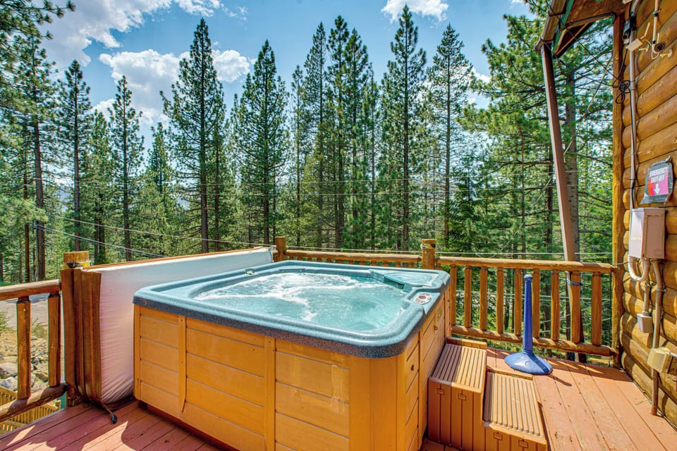 Spacious Deck | Private Hot Tub