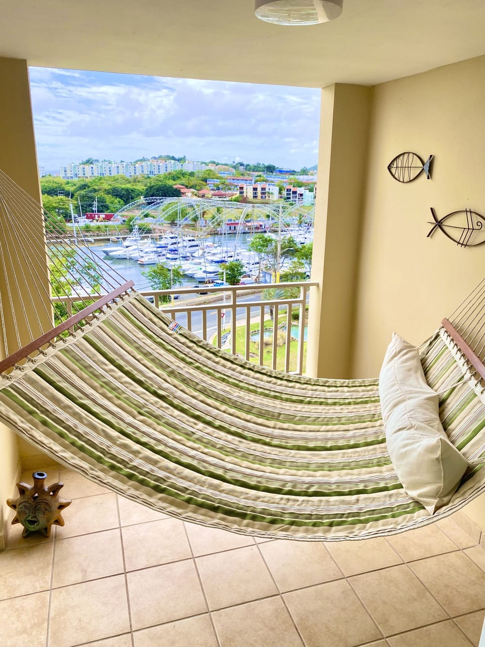 relax on the hammock and enjoy the view