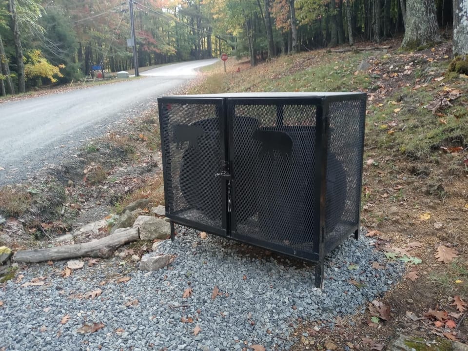BEAR PROOF TRASH BIN 