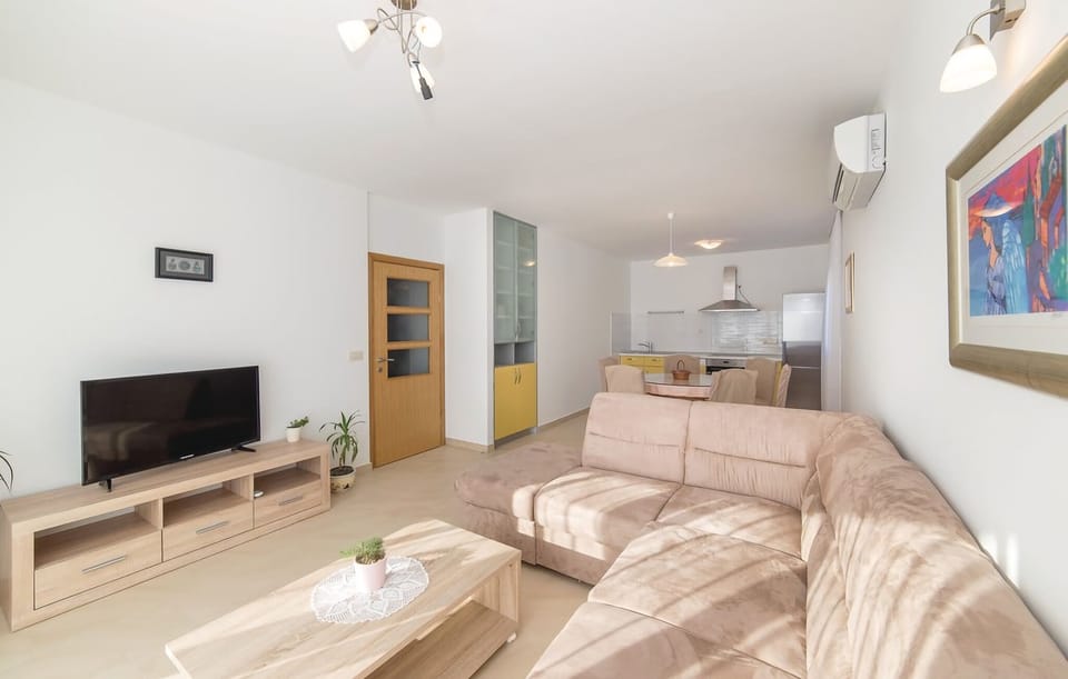 Living room is connected to the kitchen making it more spacious