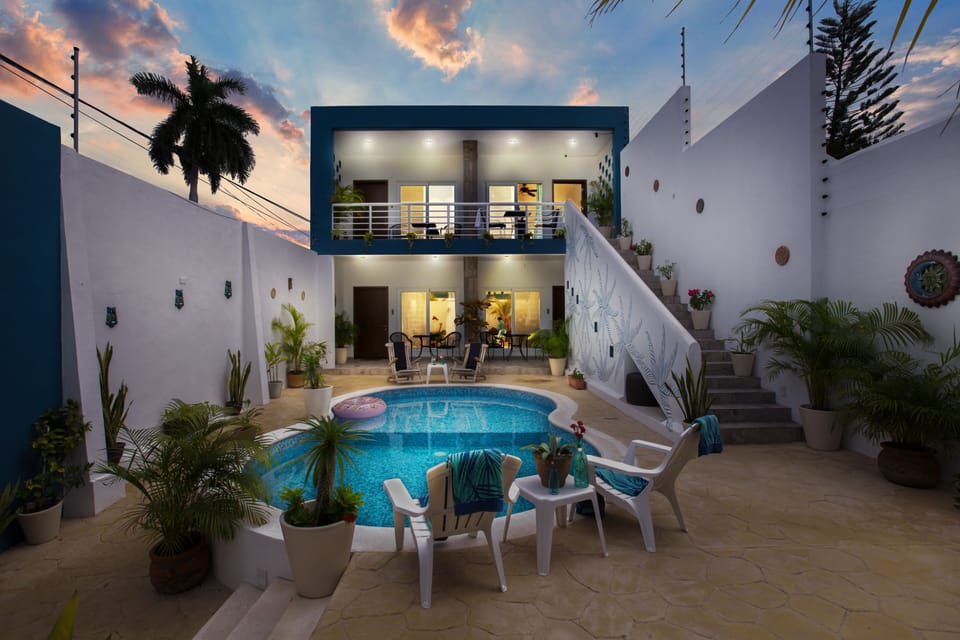 At Sunset, you may notice this property was featured in HGTV-Mexico Life.