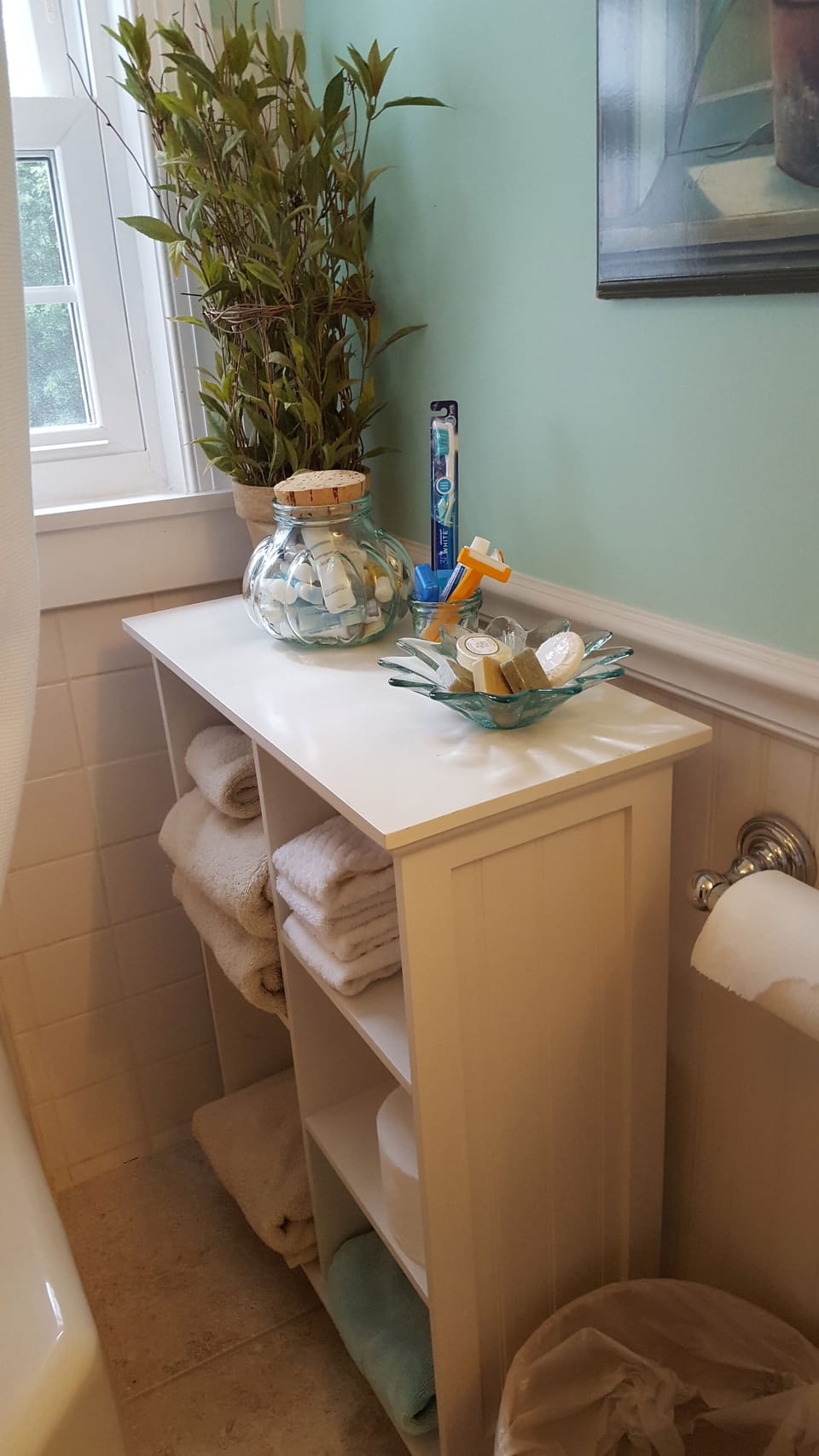 extra towels & toiletries