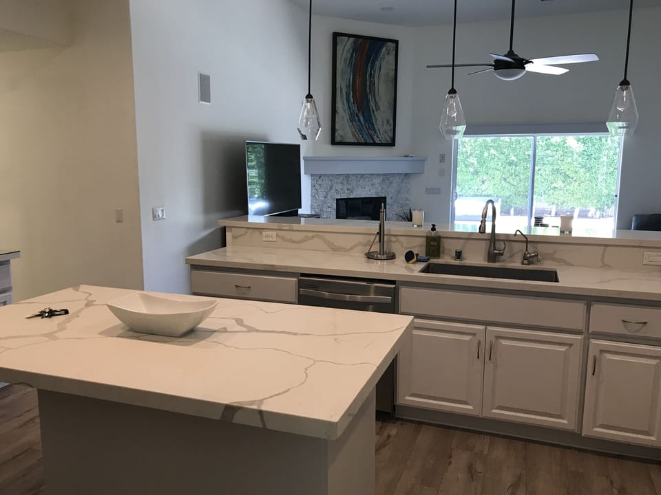 Open concept. 