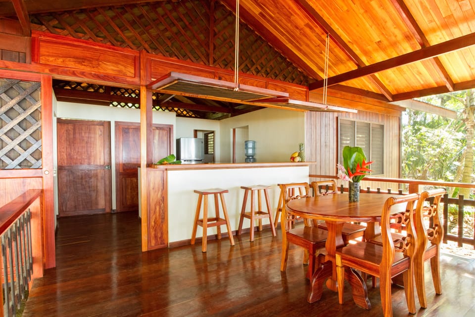Main house kitchen/dining area