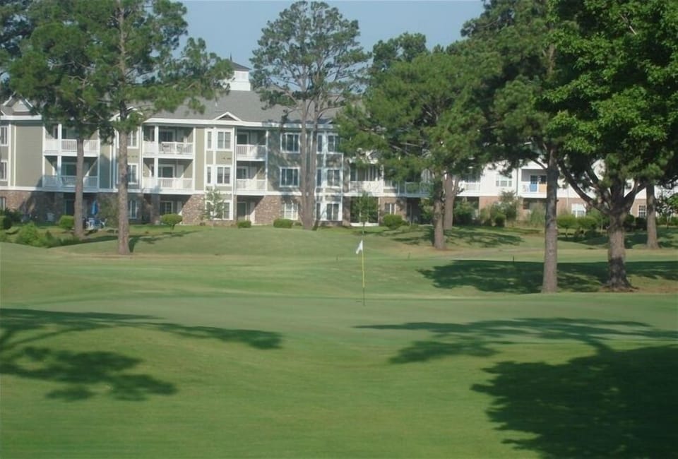 Balcony view of Pine Hills Golf Course