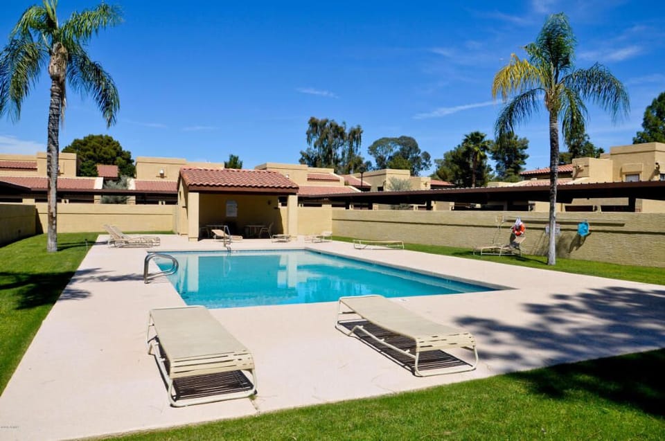 Pool #2, just steps from the front door
