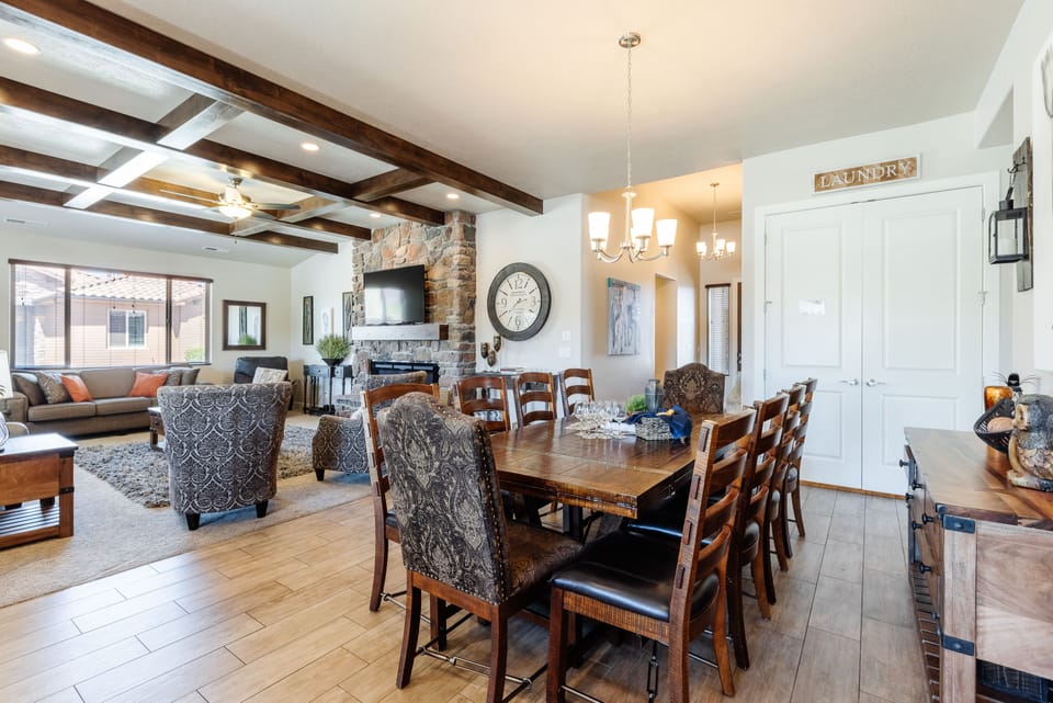 Dining Room, Kitchen