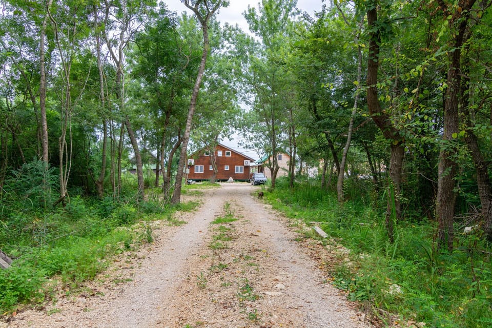 House from behind