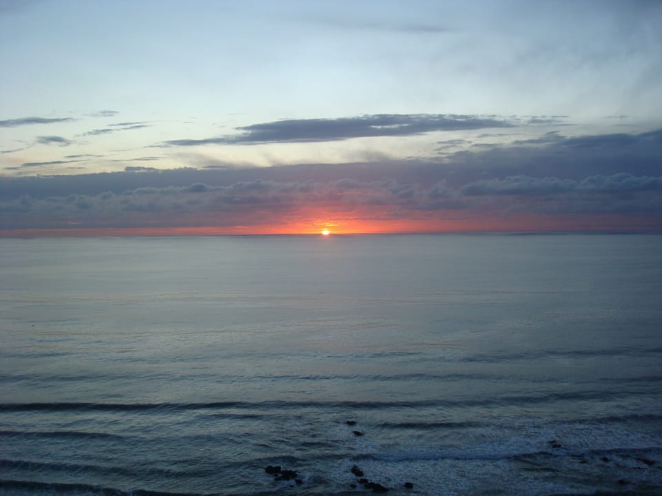 Sunrise from our balcony