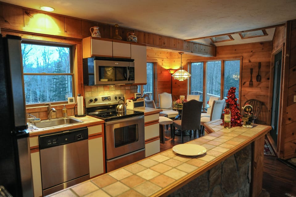Cooks Kitchen has everything you need to make gourmet meals and still socialize!