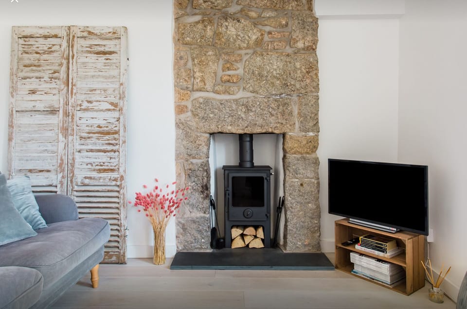 The woodburner and all home comforts are perfect for a cosy night in