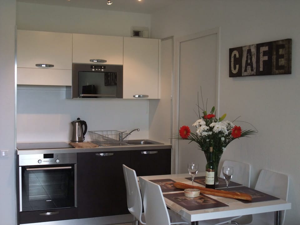 Open Kitchen and Dining Area