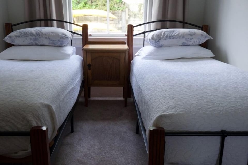 Twin guest bedroom