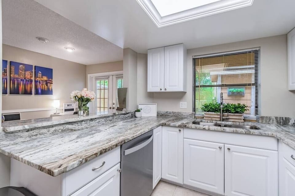 Gourmet kitchen with all new Whirlpool appliances