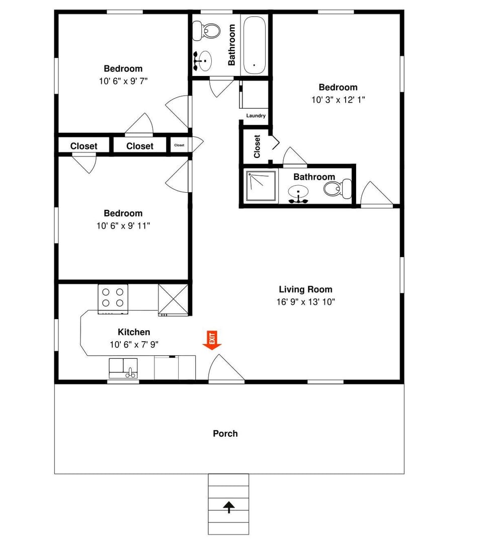Ankers Away Floorplan