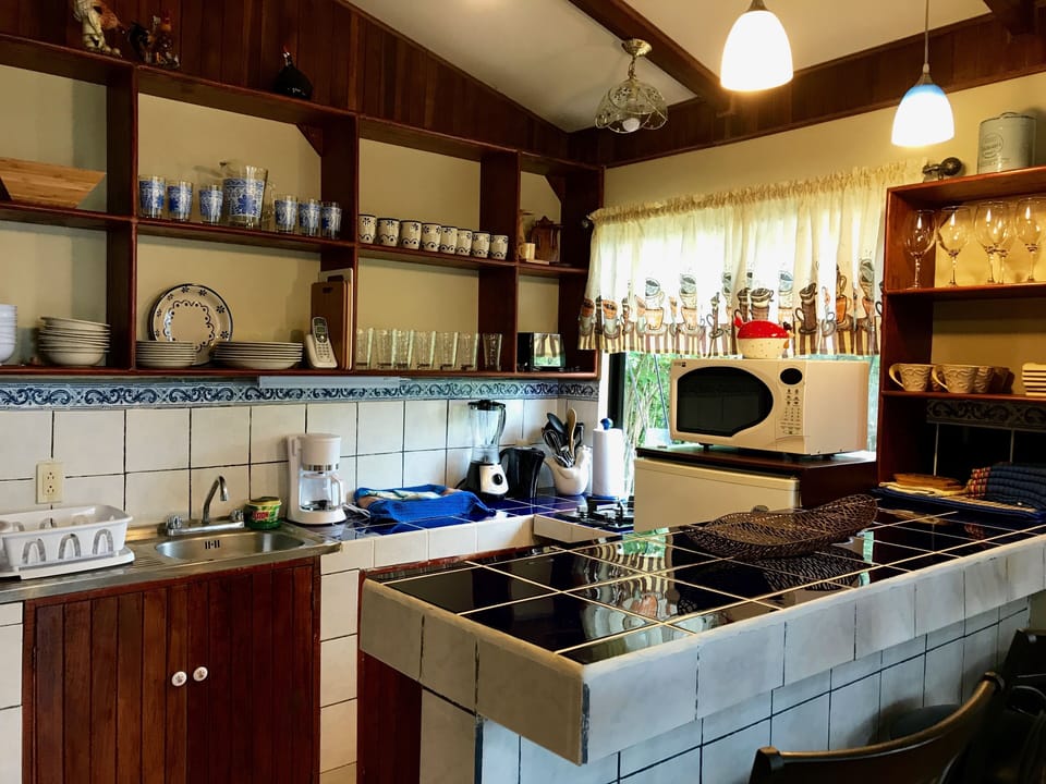 All the details of a small Costa Rican home but super comfortable.