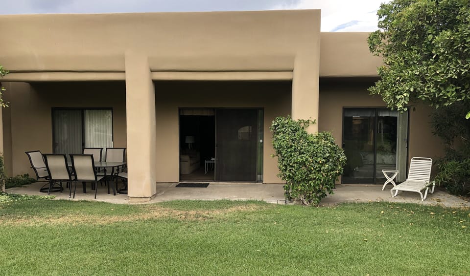 Large Patio - 3 Sliding Doors to Access Patio