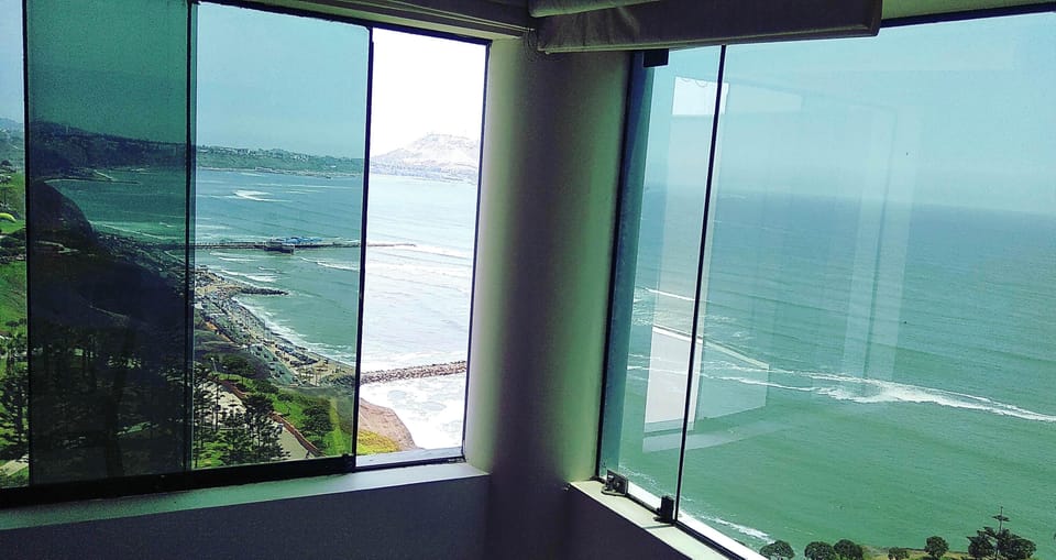 ocean view  left side living room